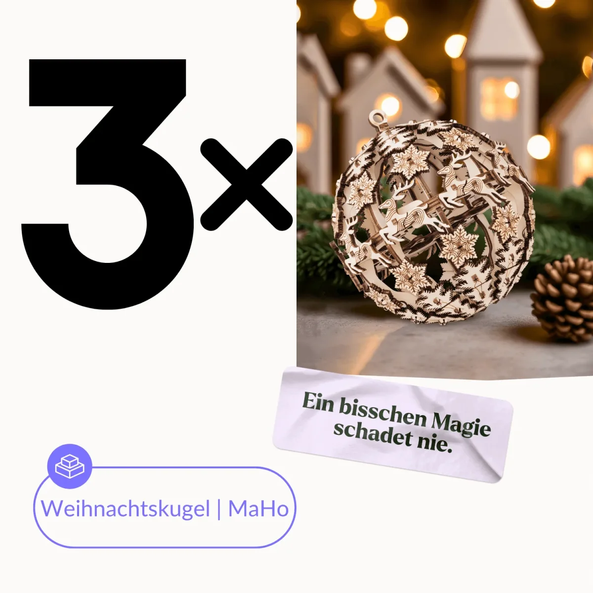 Weihnachtskugel MaHo – Image 3