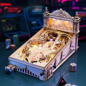 3D Pinball Maschine aus Holz