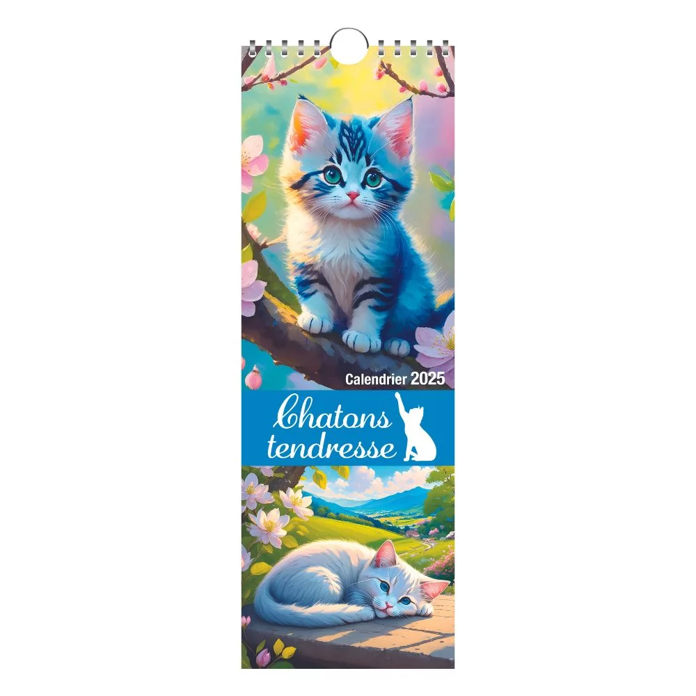 Calendrier long « Chatons tendresse » – Image 2