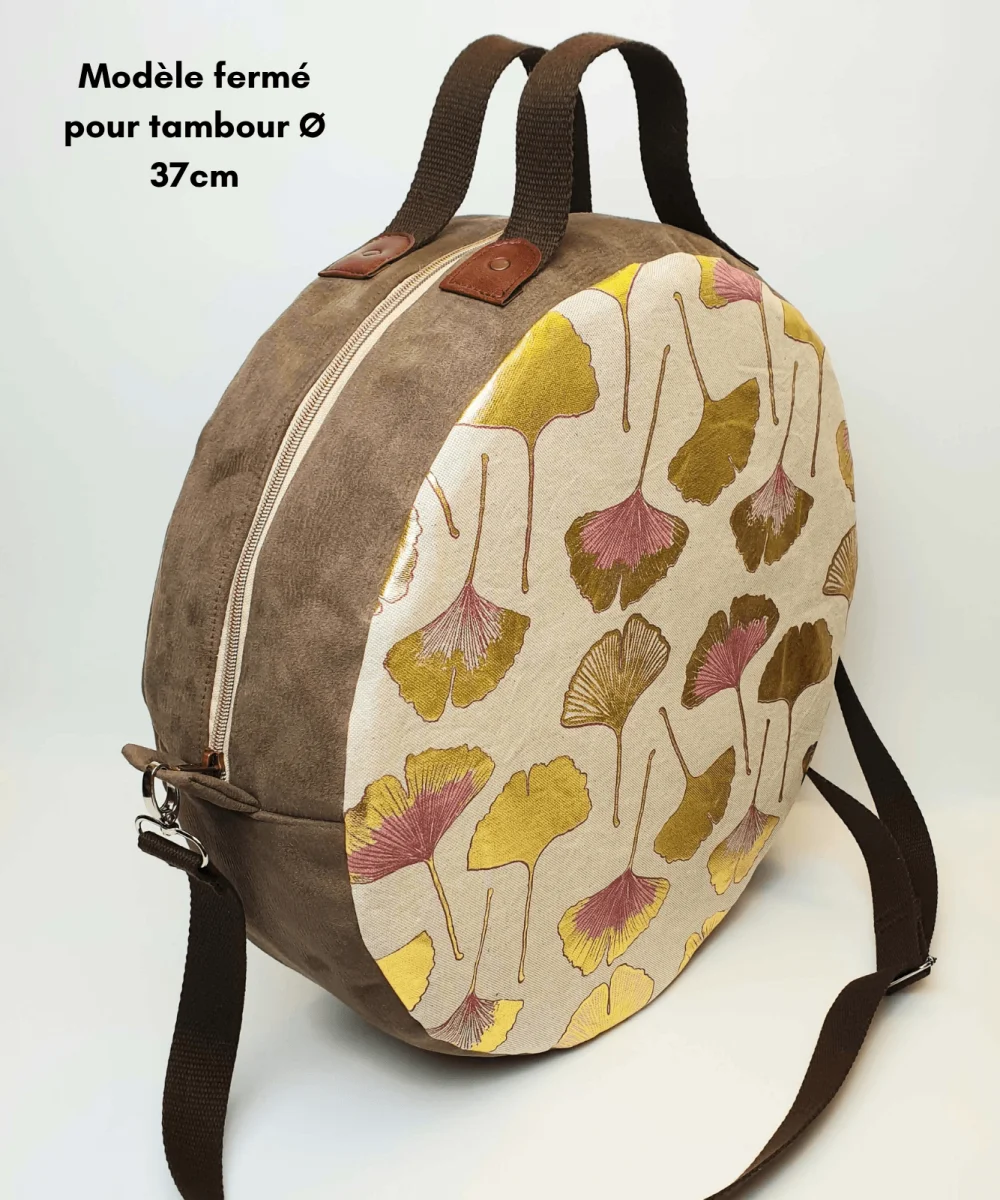 Votre sac pour tambour chamanique SUR-MESURE (Modèle fermé) – Image 3